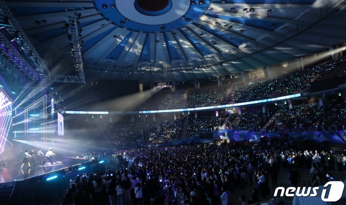 [사진] 글로벌 아이돌 파우, 2023 케이 링크 페스티벌 출격