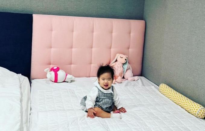 남기협-박인비 부부의 8개월 딸 인서. (박인비 SNS 캡처)