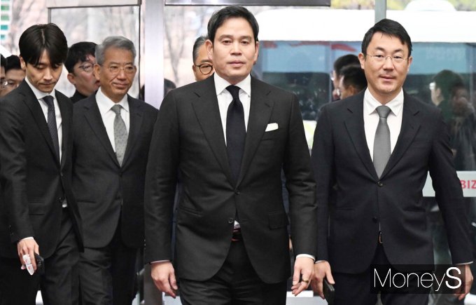 [머니S포토] 2024 신년인사회 참석한 신세계 '정용진' 부회장