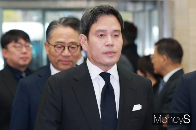 [머니S포토] 2024 신년인사회 참석한 신세계 '정용진' 부회장