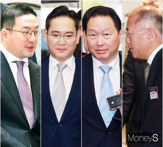 [머니S픽] 재계 총수 한자리에 …2024 경제계 신년인사회