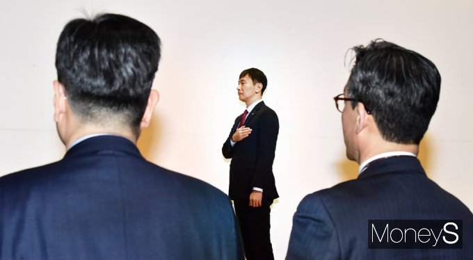 [머니S포토] 금감원 이복현 