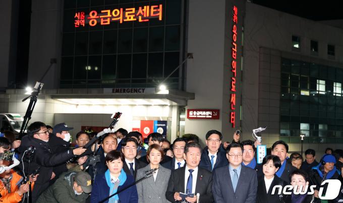 [사진] 민주당 최고위, 이재명 대표 피습 관련 입장 발표