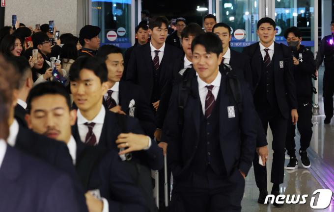 [사진] 아시안컵 전지훈련 나서는 클린스만호