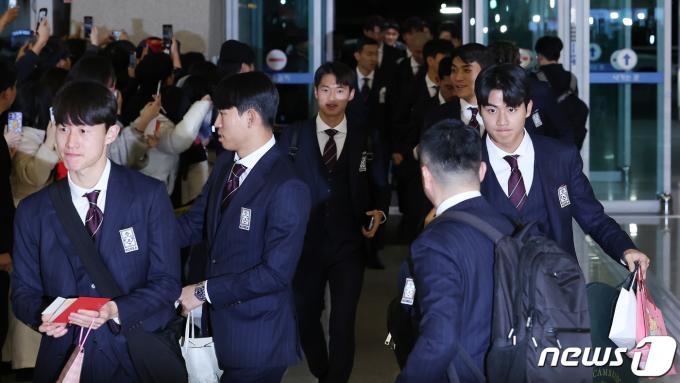 [사진] 아시안컵 전지훈련 떠나는 클린스만호