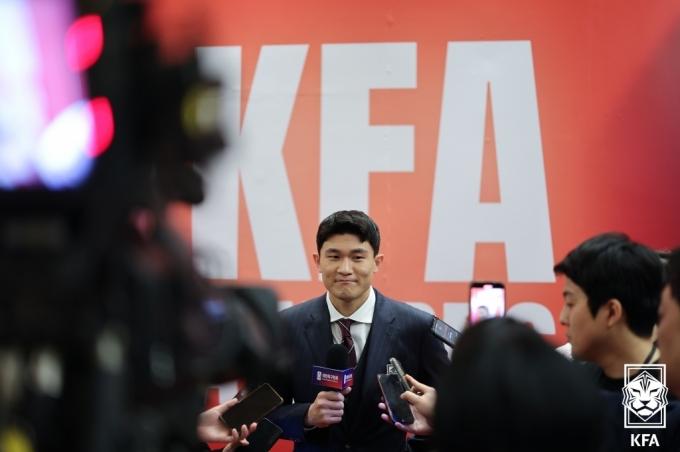 [사진] KFA 어워즈 올해의 선수상 김민재