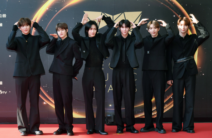 그룹 라이즈가 신인상을 수상했다. /사진=서울가요대상 조직위원회 제공