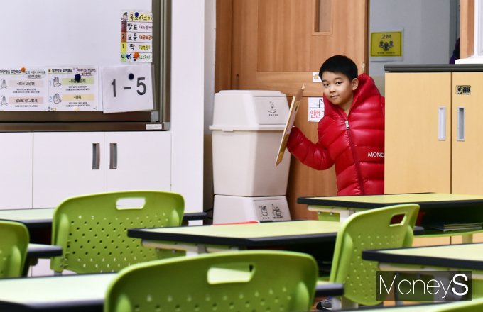 [포토스토리] '초등학교 예비소집일' 동네 꾸러기들 모두 한자리에