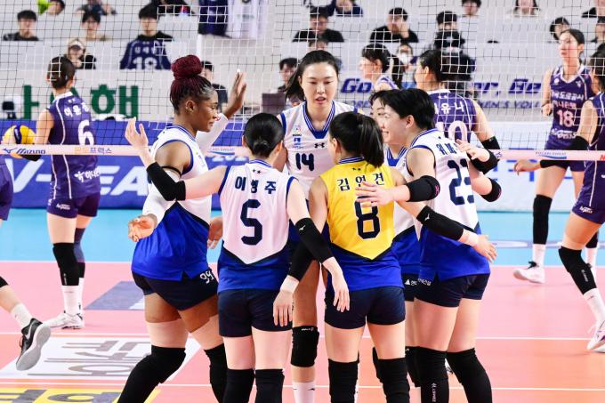 여자부 프로배구 선두 현대건설(KOVO 제공)