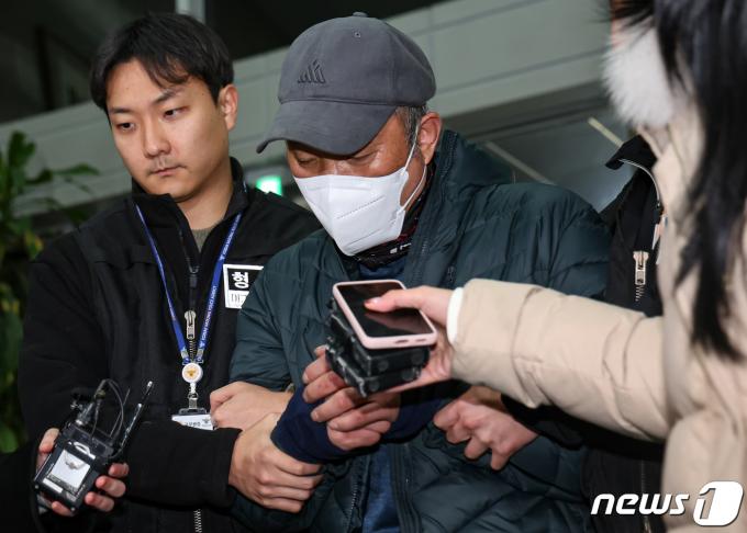 [사진] 일산·양주 다방 연쇄살인 용의자 강릉서 체포