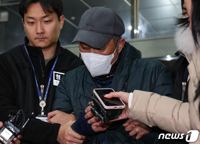 [사진] 일산·양주 다방 연쇄살인 용의자 강릉서 체포