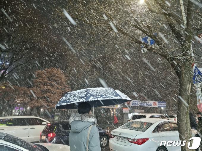 [사진] 갑진년 첫 주말 '눈이 펑펑'