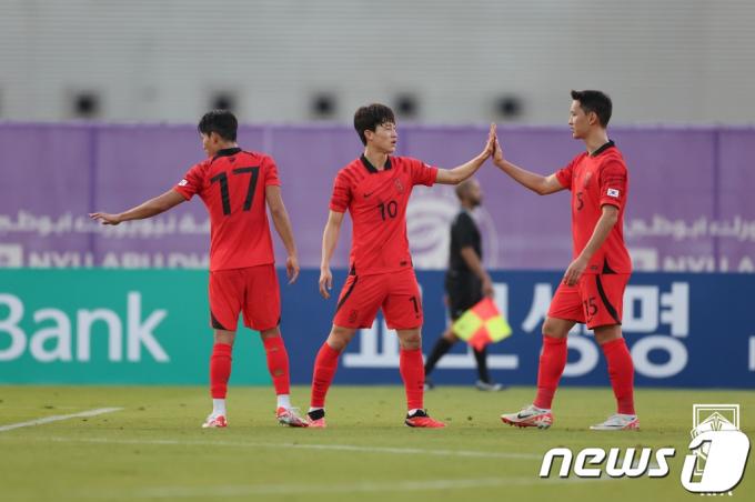 [사진] 이라크 상대 선제골 넣은 이재성