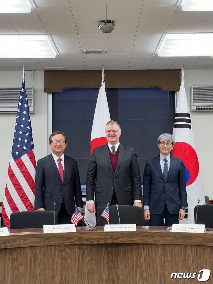 [사진] 한미일 첫 인도·태평양 대화 개최