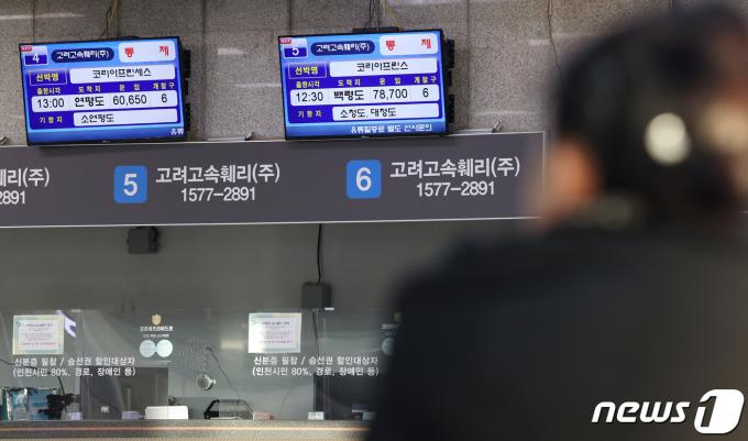 [사진] '연평도 포격 이어 기상 악화까지' 통제된 인천항발 여객선