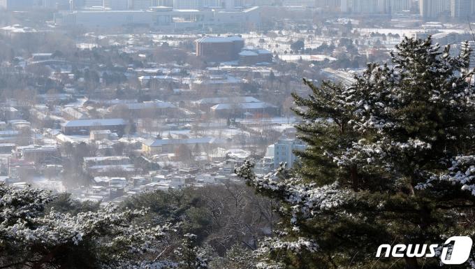 [사진] '눈 덮힌 서울'