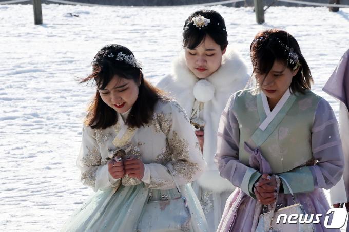 [사진] 한국 추워요