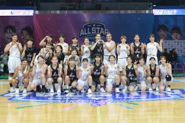 WKBL 라이징스타가 일본 라이징스타와 맞대결을 펼쳤으나 패했다. (WKBL 제공)