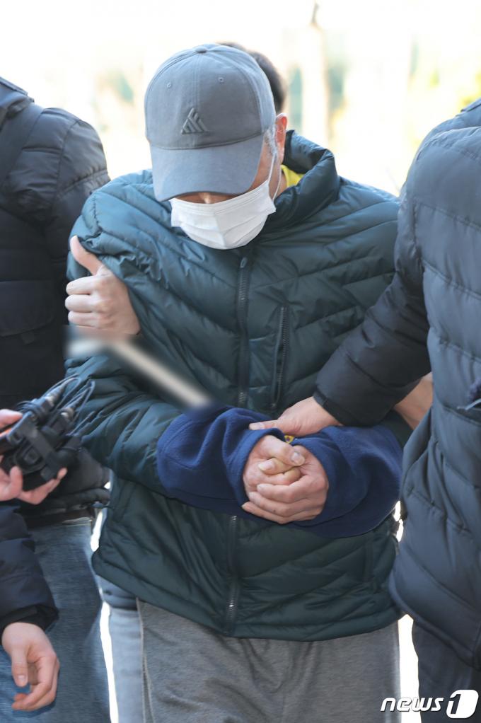 [사진] 고양·양주 다방 여성 살해범 영장심사