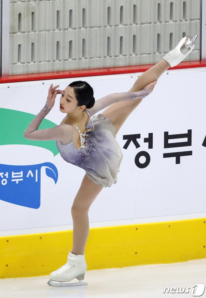 [사진] 신지아, 차원이 다른 경기력