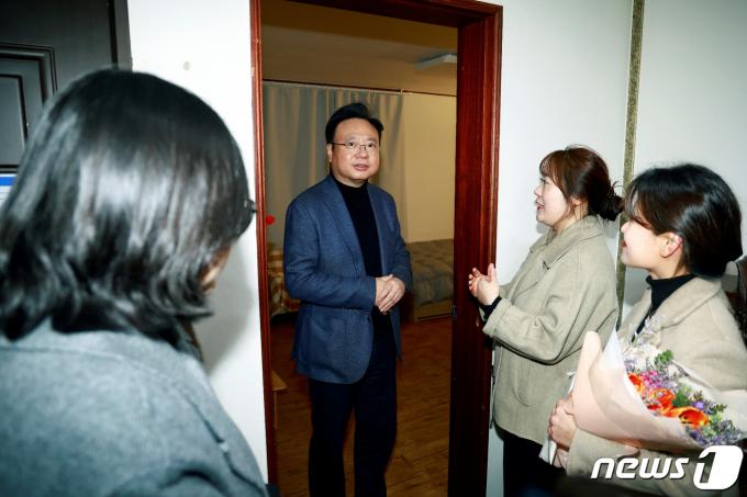 [사진] 조규홍 장관, 전북 발달장애인 긴급돌봄센터 방문