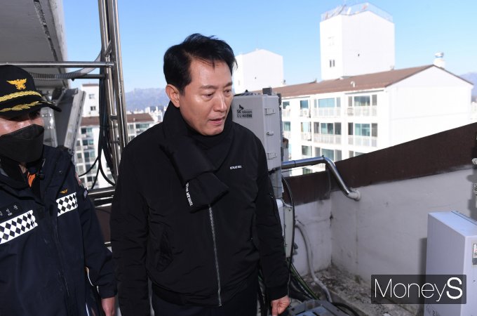[머니S픽] 오세훈 시장, '노후 아파트' 화재 막기 위해 현장점검