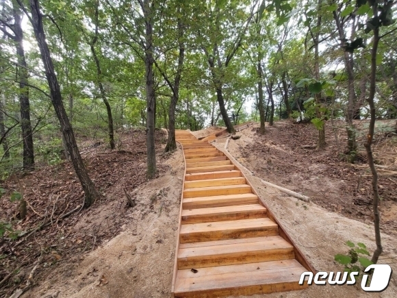 서월 노원구, 불안삼 등산로 정비 (노원구 제공)