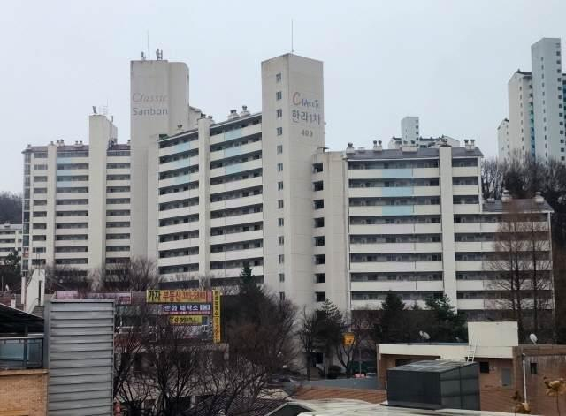 한라1차 아파트 전경. / 사진제공=군포시