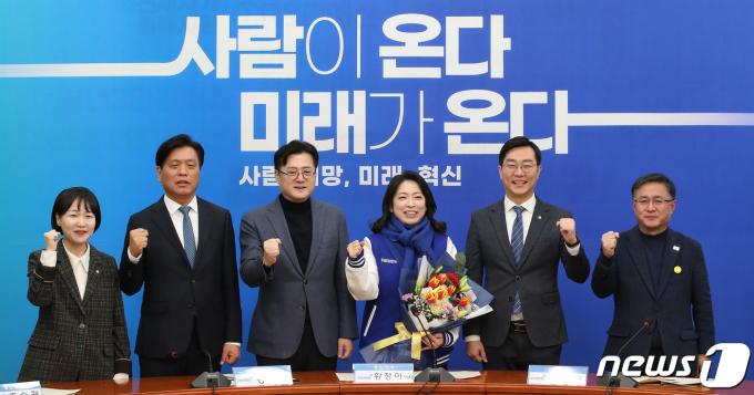 더불어민주당 인재영입 6호 인사인 황정아 한국천문연구원 책임연구원. 뉴스1 ⓒ News1 임세영 기자