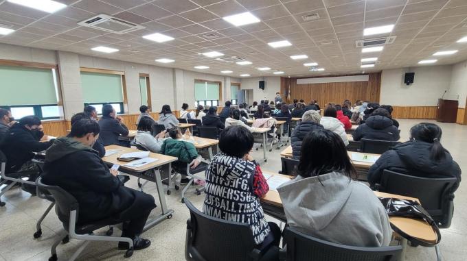 외국인근로자 설명회/사진=김해시