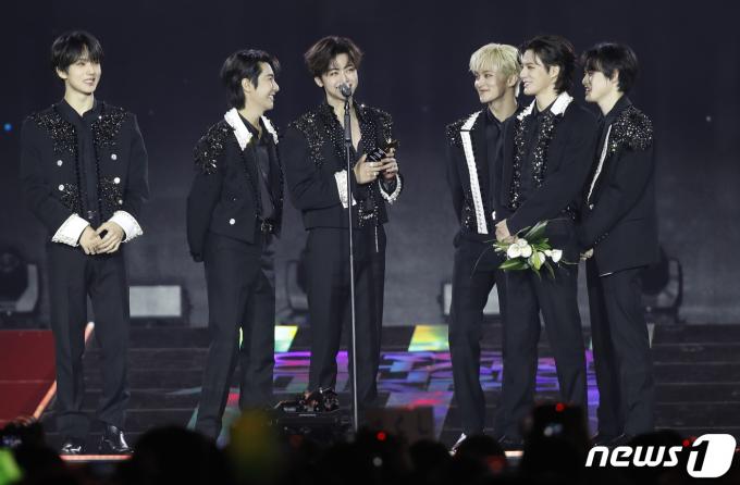 [사진] NCT드림, 앨범 부문 올해의 가수상