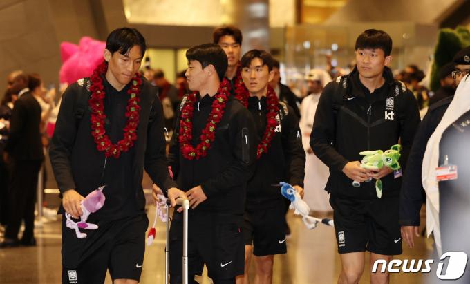 [사진] 카타르 입성하는 대한민국 축구대표팀
