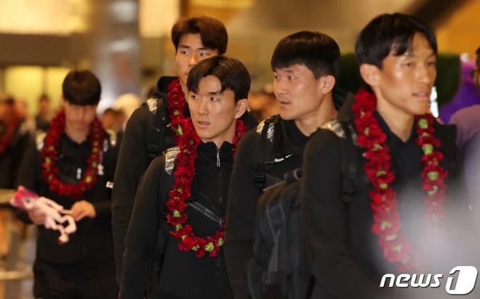 [사진] 우승 도전하는 축구대표팀