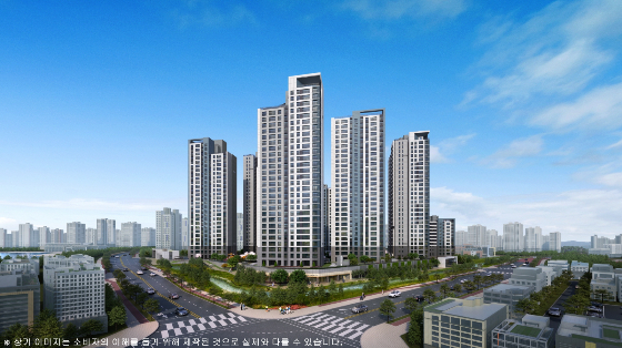 제일풍경채 검단 3차 투시도. /제공= 제일건설