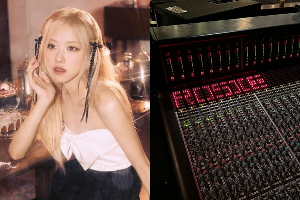 그룹 블랙핑크 로제가 한 스튜디오에서 찍은 사진을 공개하며 솔로 활동을 준비하는 게 아니냐는 추측이 나오고 있다. /사진=로제 인스타그램