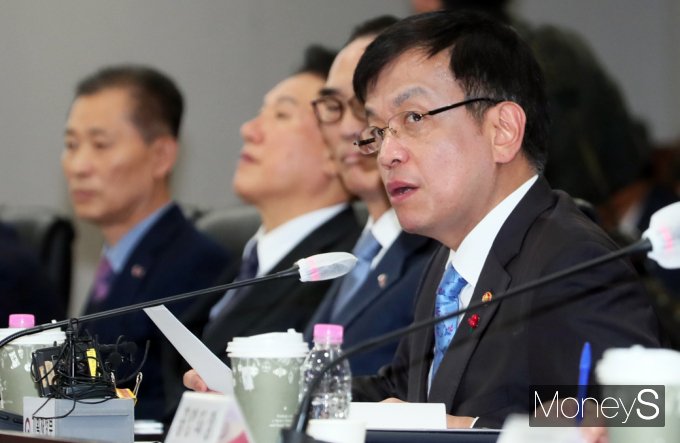 [머니S포토] 최상목 부총리 