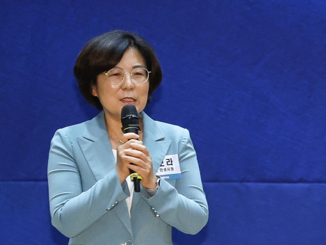 김보라 안성시장. / 사진=뉴스1