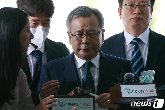 ‘대장동 로비 의혹’을 받는 박영수 전 특별검사 2023.8.3/뉴스1 ⓒ News1 안은나 기자