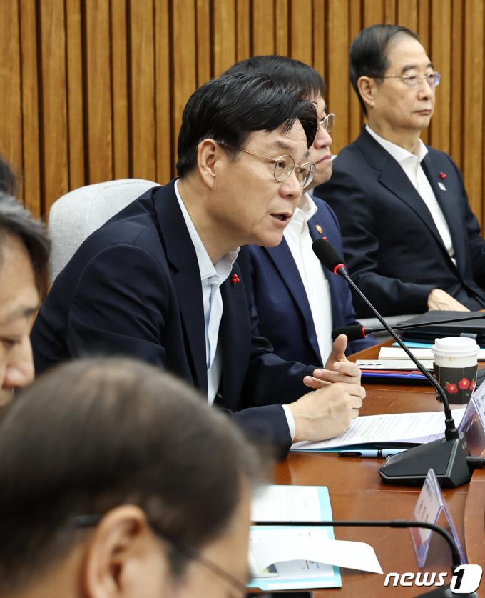[사진] 모두발언하는 이관섭 대통령 비서실장