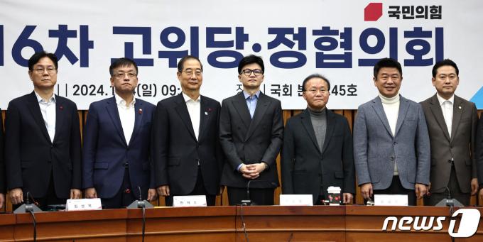 [사진] 제16차 고위당정협의회·'설 민생대책 논의'