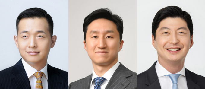 (왼쪽부터)김동관 한화그룹 부회장, 정기선 HD현대 부회장, 허세홍 GS칼텍스 사장. / 사진=각 사