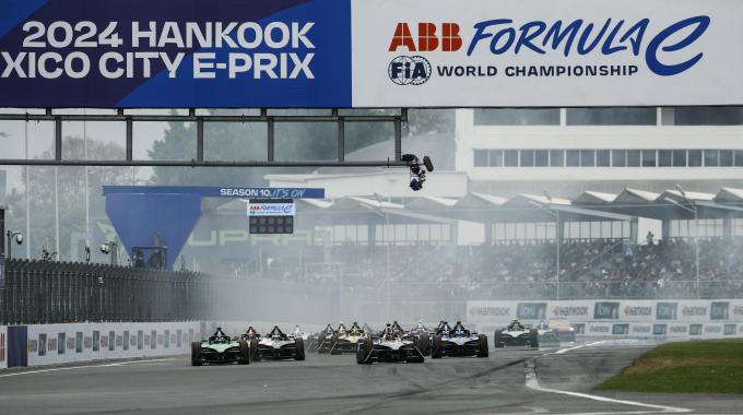 포뮬러 E 2024 한국 멕시코시티 E-PRIX 대회 장면 /사진=한국타이어