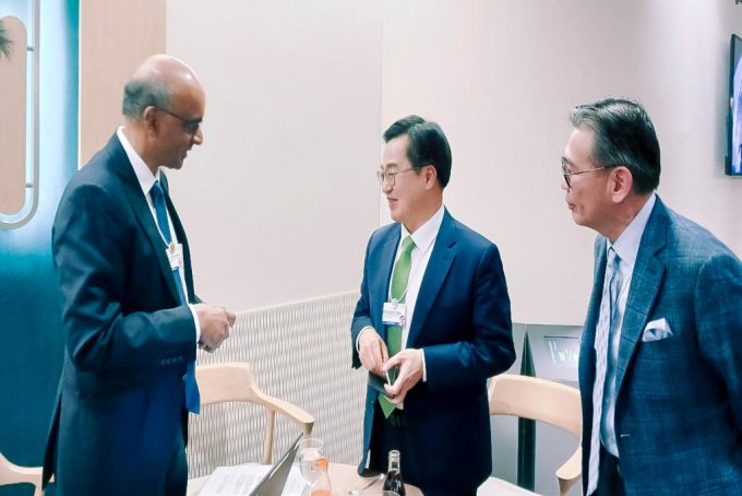 타르만 샨무가라트남(Tharman Shanmugaratnam) 싱가포르 대통령 면담. / 사진제공=경기도