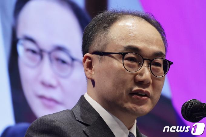 [사진] 이원석 검찰총장, 한국여성변호사회 신년회 축사