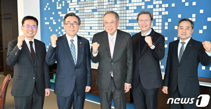 [사진] 조태열 외교부 장관, 한국경제인협회 방문