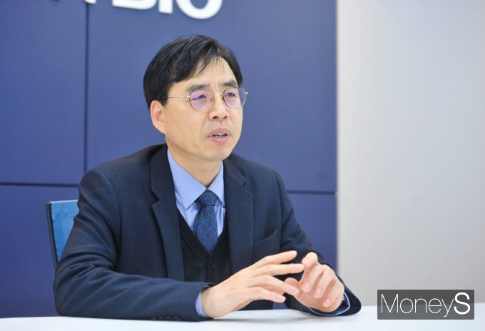 윤선주 에이피트바이오대표가 본지와의 인터뷰를 진행하고 있다. /사진=장동규 기자