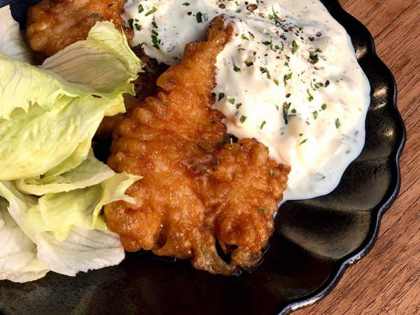 시라카와텐푸라의 치킨난방. /사진=다이어리알