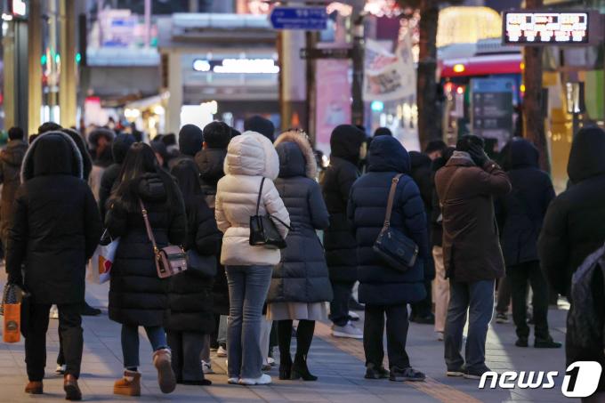 [사진] '한파 속 퇴근길'