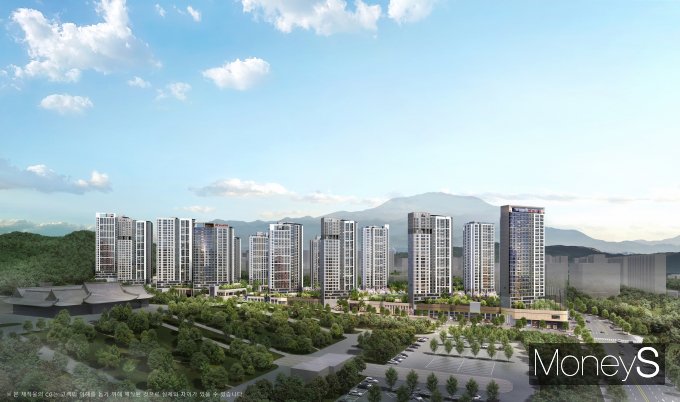 힐스테이트 중외공원 투시도 이미지/사진=분양대행사 제공.