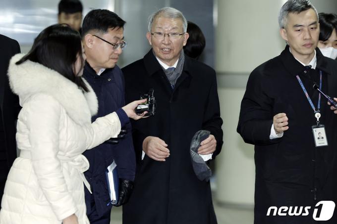 [사진] 1심 무죄 선고받은 양승태 전 대법원장